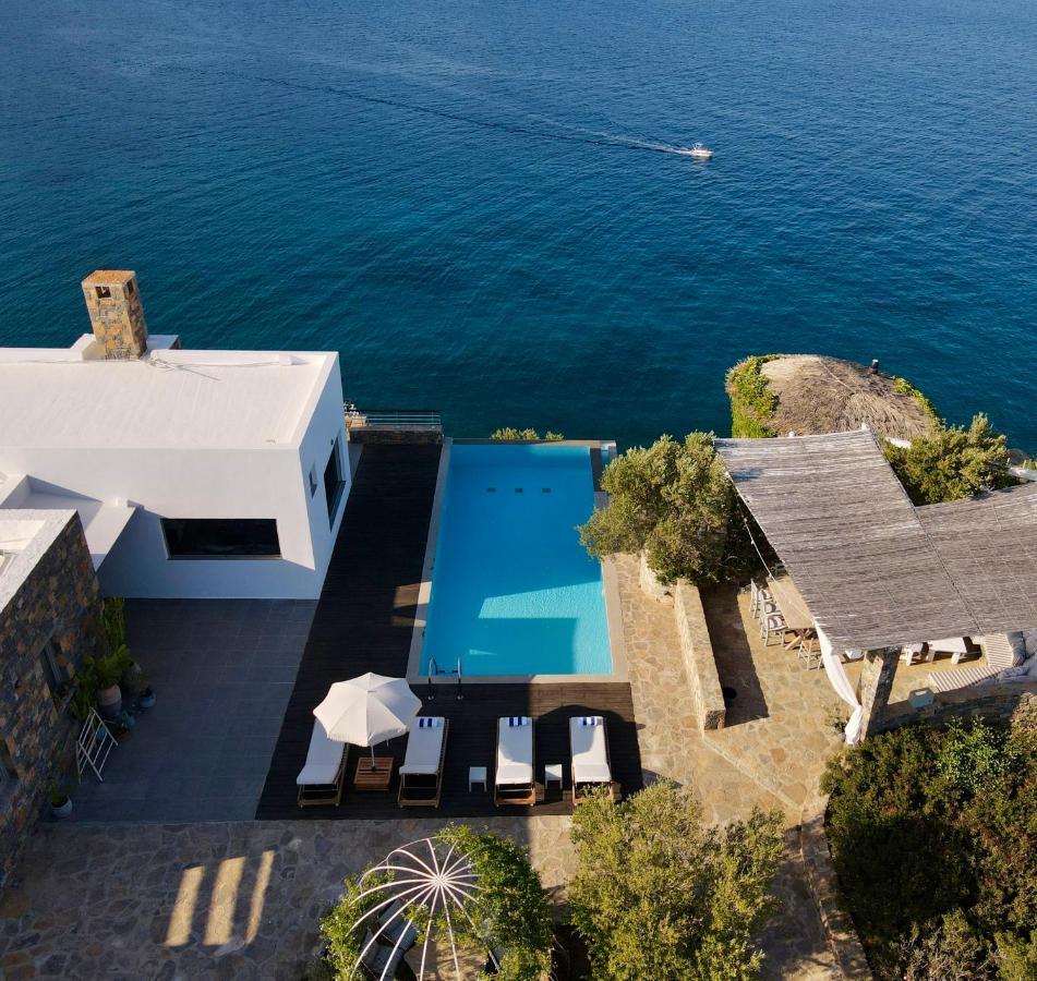 Villa Aiolos: Above The Sea, Within Agios Nikolaos Luaran gambar
