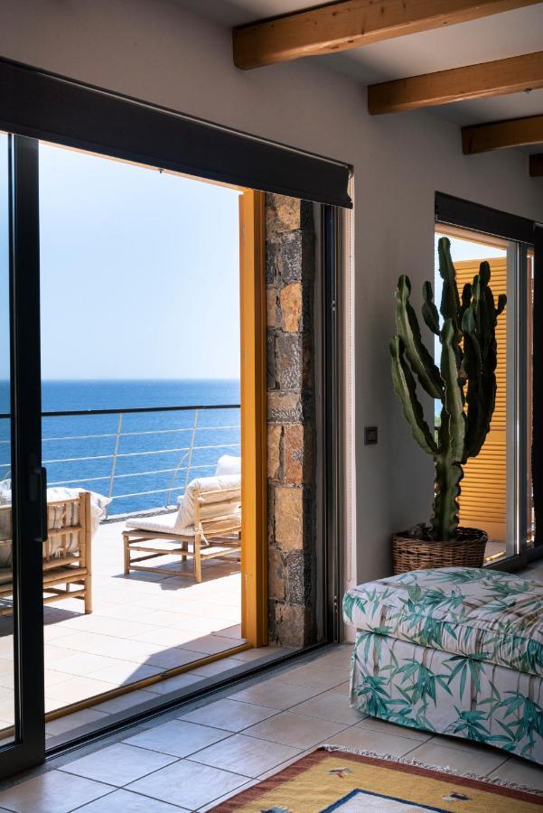 Villa Aiolos: Above The Sea, Within Agios Nikolaos Luaran gambar