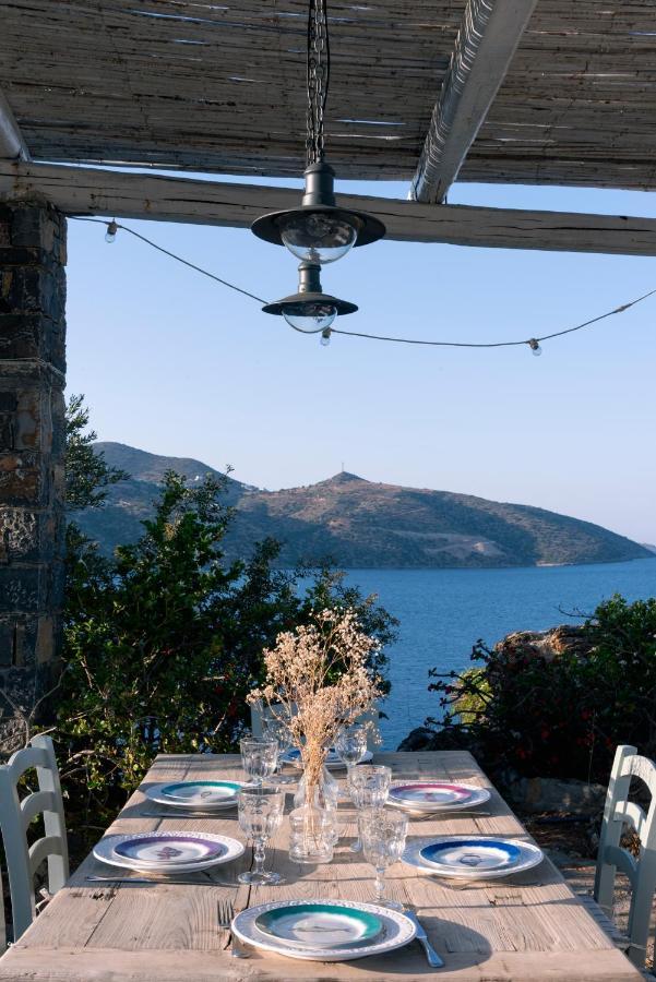 Villa Aiolos: Above The Sea, Within Agios Nikolaos Luaran gambar