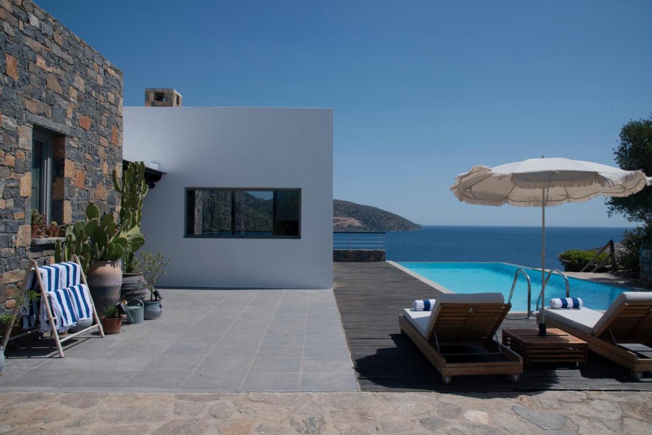 Villa Aiolos: Above The Sea, Within Agios Nikolaos Luaran gambar