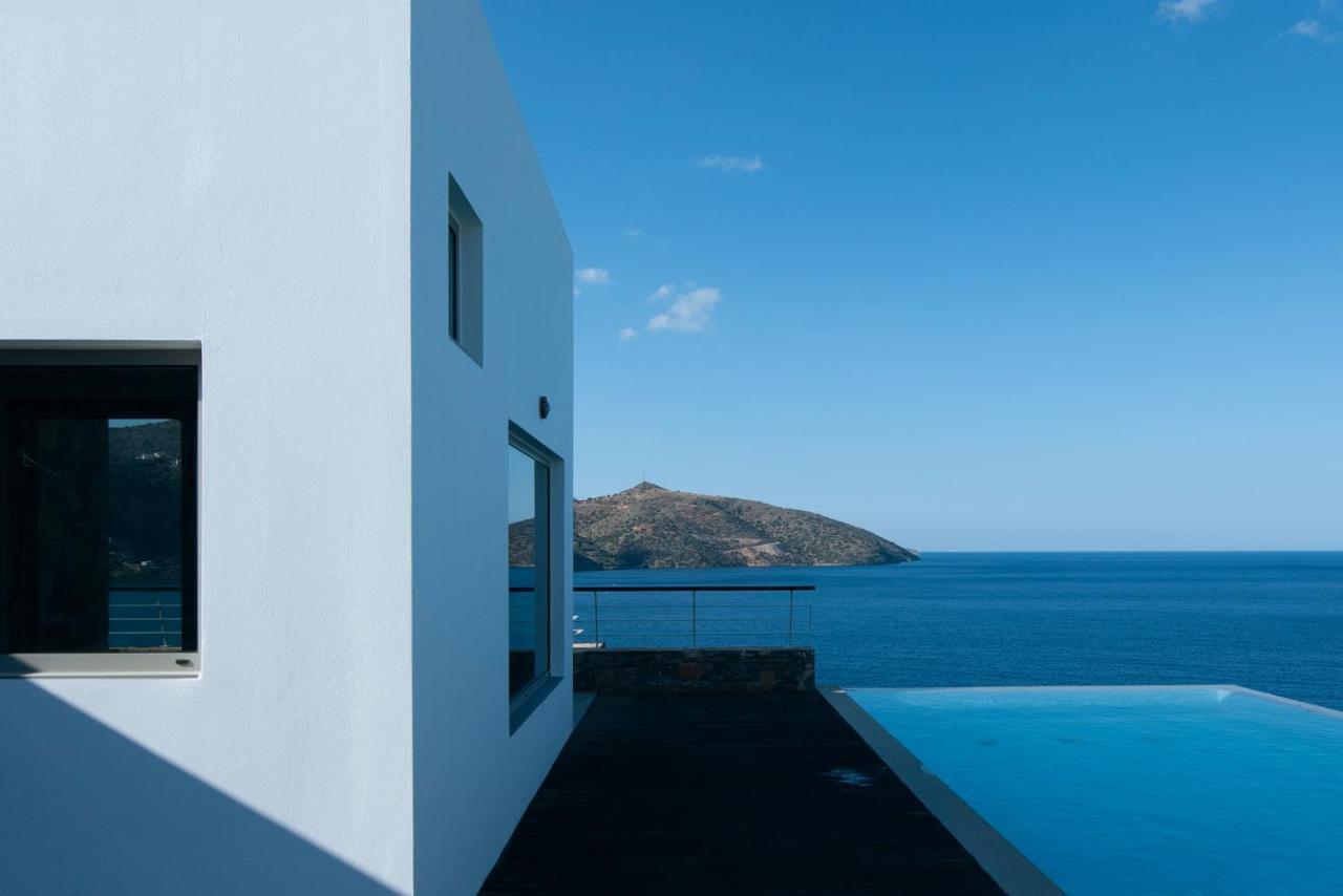 Villa Aiolos: Above The Sea, Within Agios Nikolaos Luaran gambar