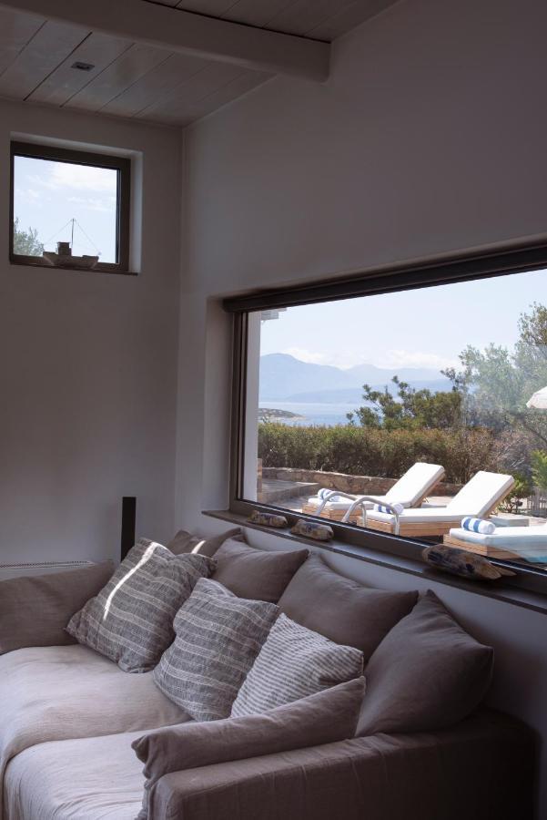 Villa Aiolos: Above The Sea, Within Agios Nikolaos Luaran gambar
